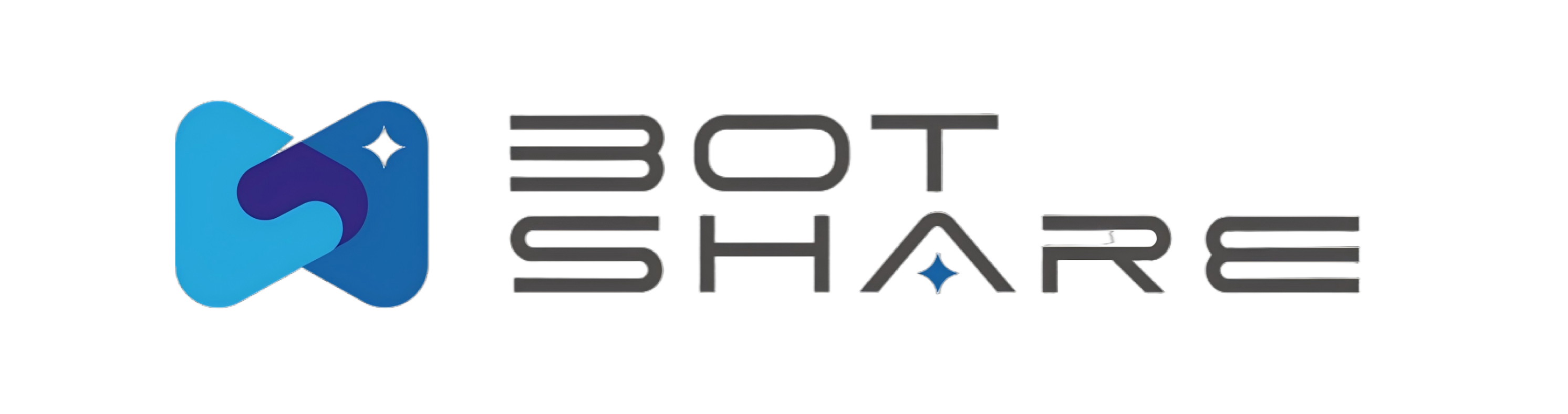Logo of BotSharing.com with a blue and gray design