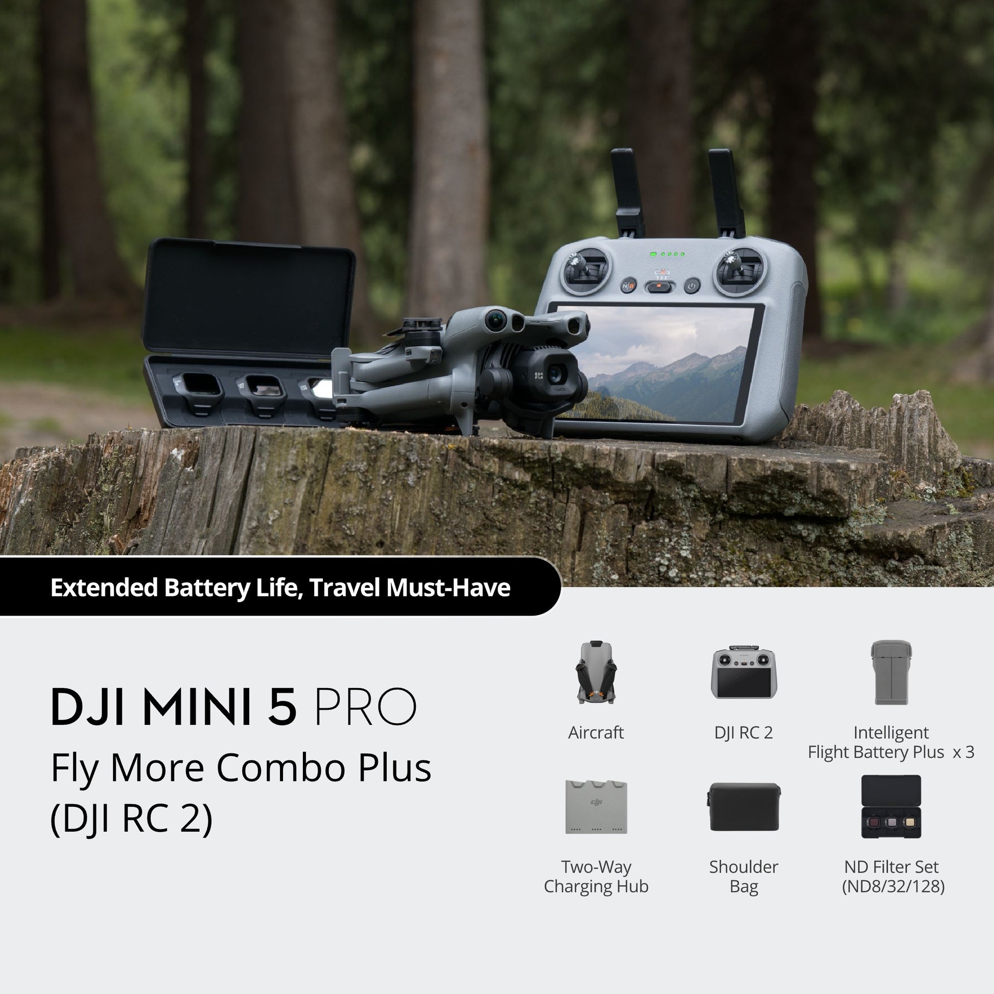 DJI Mini 5 Pro Fly More Combo Plus (DJI RC2)