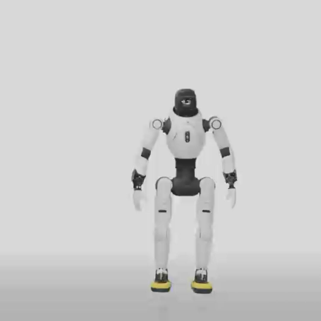 Agibot X2 Humanoid Robot dance with music