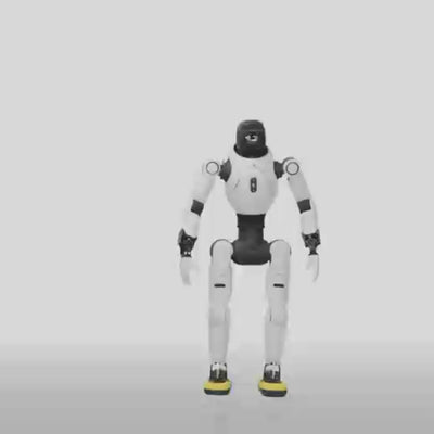Agibot X2 Humanoid Robot dance with music
